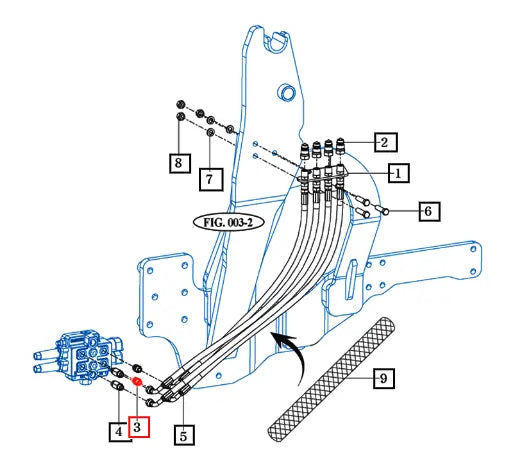 Mahindra Tractor Union 32 84953000320 Mahindra Direct Parts
