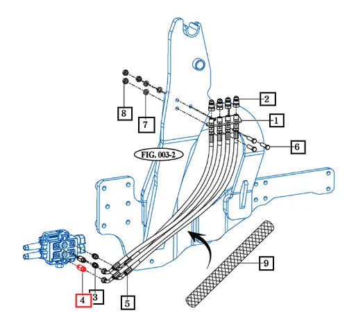 Mahindra Tractor Union 55 84953000330 Mahindra Direct Parts