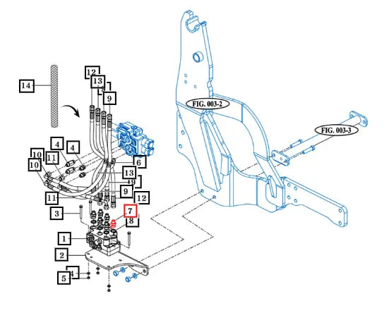 Mahindra Tractor Union Pf3 8 Pf1 2 81253005010 Mahindra Direct Parts
