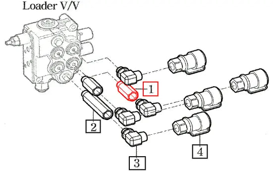 Mahindra Tractor Union, 56 Pf3/8 86503000330 Mahindra Direct Parts