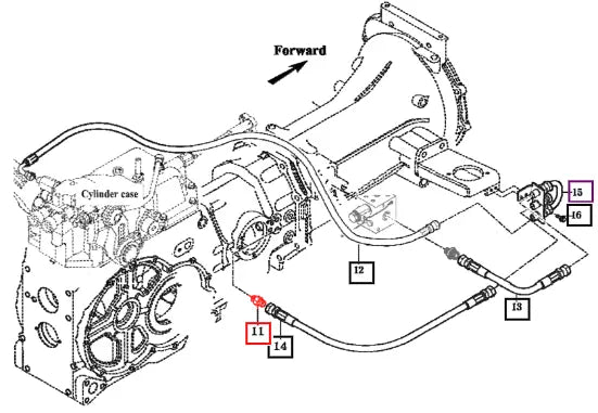Mahindra Tractor Union(pf3/8, Pf1/2) 17995161130 Mahindra Direct Parts
