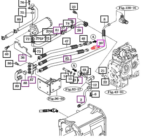 Mahindra Tractor Union(pt1/2,pf1/2) 14505152380 Mahindra Direct Parts