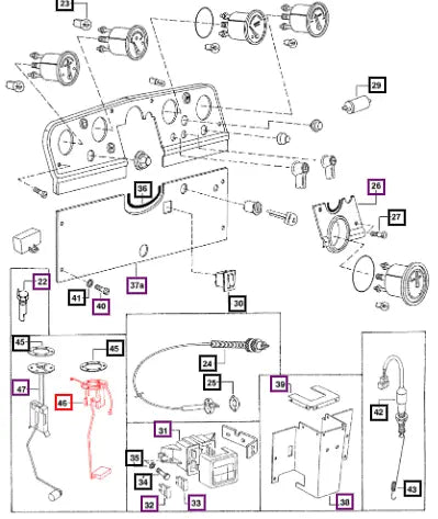 Mahindra Tractor Unit Fuel Sending For Ergo 005553950R91 Mahindra Direct Parts