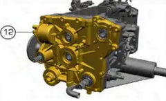 (Limited Availability) Mahindra Tractor Updated Front Transmission Cover 006525180K01
