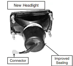 Mahindra Tractor Updated Headlights(pair) With Harness 007700074C91 Mahindra