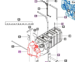 (Limited Availability) Mahindra Tractor Urea DEF Tank 15891122001