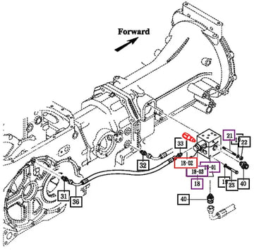 Mahindra Tractor Valve Assy, Relief 16490110001 Mahindra Direct Parts