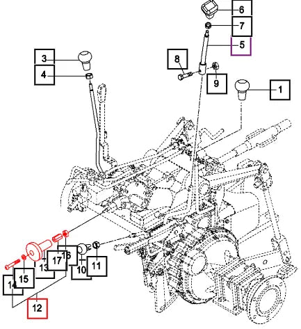 Mahindra Tractor Valve Assy, Slow R - 1 14587109900 Mahindra Direct Parts