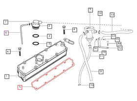 Mahindra Tractor Valve Cover Gasket Mahindra