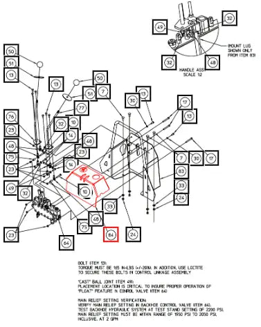 Mahindra Tractor Valve Cover Weldment With Decals AME849415 Mahindra Direct Parts