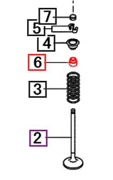 Mahindra Tractor Valve Guide Seal MD115472 Mahindra