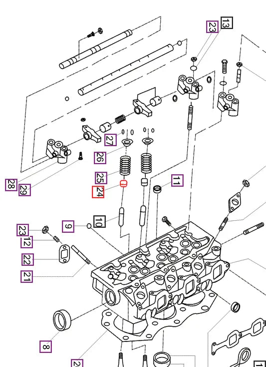 Mahindra Tractor Valve Stem Seal 1003060DAA Mahindra Direct Parts