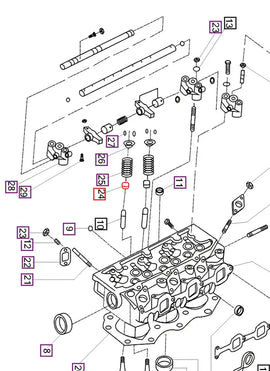 Mahindra Tractor Valve Stem Seal 1003060DAA Mahindra Direct Parts