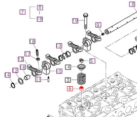 Mahindra Tractor Valve Stem Seal E550013152 Mahindra Direct Parts