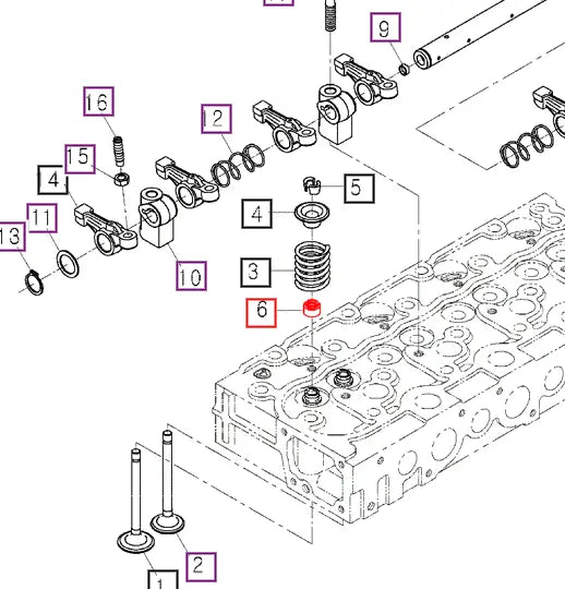 Mahindra Tractor Valve Stem Seal E630113151 Mahindra Direct Parts