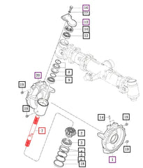 Mahindra Tractor Vertical Bevel Gear Shaft 17994410070