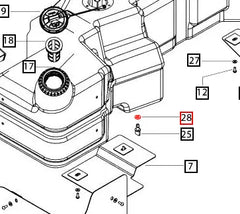 Mahindra Tractor Washer 001121752R3