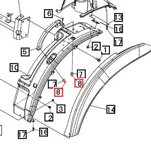 Mahindra Tractor Washer 03500150622 Mahindra Direct Parts