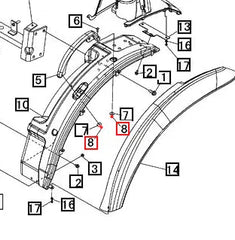 Mahindra Tractor Washer 03500150622