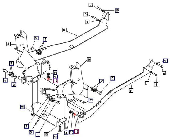 Mahindra Tractor Washer 1/2 Inch KMW05402003 Mahindra Direct Parts