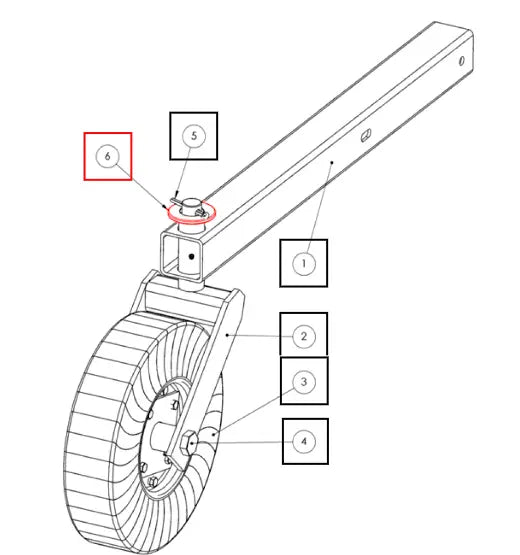 Mahindra Tractor Washer 112FW Mahindra Direct Parts