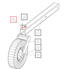 Mahindra Tractor Washer 112FW