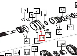 Mahindra Tractor Washer 12.7mm 000114608 Mahindra Direct Parts