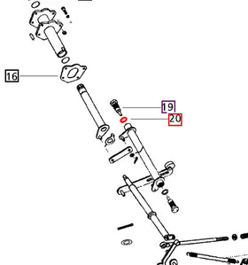 Mahindra Tractor Washer Dowty 000709840R2 Mahindra Direct Parts