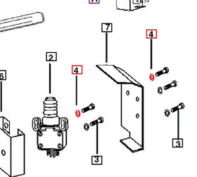 Mahindra Tractor Washer M4 000061184M01 Mahindra Direct Parts