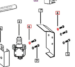 Mahindra Tractor Washer M4 000061184M01