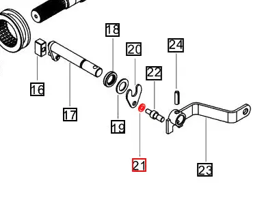 Mahindra Tractor Washer M8x24x3 000060686M01 Mahindra Direct Parts
