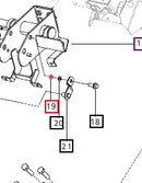 Mahindra Tractor Washer Plain 10mm 000012914P04 Mahindra Direct Parts