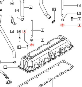 Mahindra Tractor Washer Seal 006008030B1 Mahindra Direct Parts