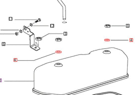 Mahindra Tractor Washer Seal 006008030B1 Mahindra Direct Parts