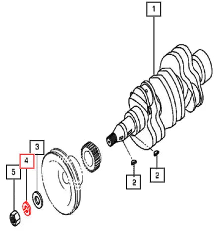 Mahindra Tractor Washer Spring F2515 18000 006052850N01 Mahindra Direct Parts