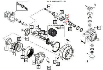 Mahindra Tractor Washer Spring L M6x11.6x1.6xzn 6506208 Mahindra Direct Parts