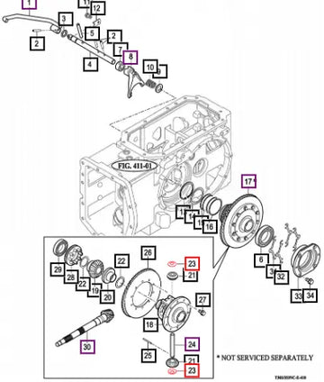 Mahindra Tractor Washer, Pinion Thrust 13003180200 Mahindra Direct Parts