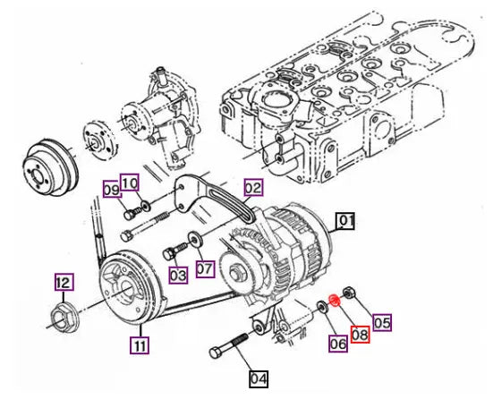 Mahindra Tractor Washer, Spring 22217-100000 Mahindra Direct Parts