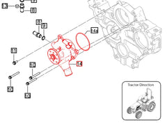 (Limited Availability) Mahindra Tractor Water Pump 006029505V91