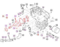 (Sold Out) Mahindra Tractor Water Pump E5760-73032