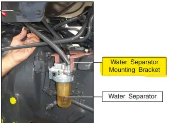 Mahindra Tractor Water Separator Mounting Bracket E006006685C1 Mahindra