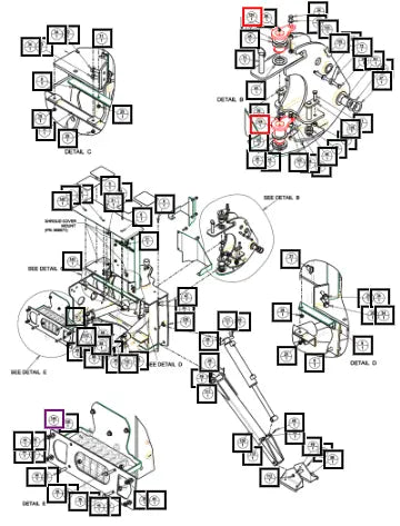 Mahindra Tractor Weldment, Retainer Pin AME866755 Mahindra Direct Parts