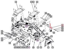 Mahindra Tractor Wheel Connection Fork / Yoke CNSD09000010N Mahindra Direct Parts