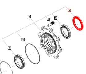 Mahindra Tractor Wheel Hub Seal 006527738U01 Mahindra Direct Parts