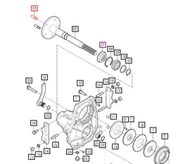 Mahindra Tractor Wheel Stud 11613247120 Mahindra
