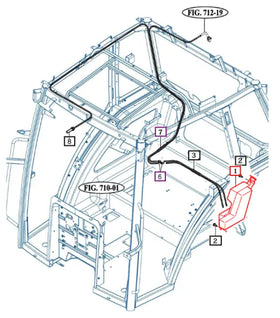 Mahindra Tractor Windshield Washer Reservoir 19027033102 Mahindra