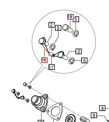 Mahindra Tractor Wire Sealing 000000596XP Mahindra Direct Parts
