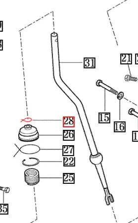Mahindra Tractor Wire (1x70) V5901010070 Mahindra Direct Parts