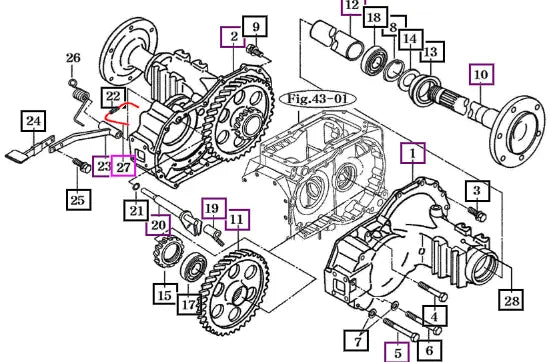 Mahindra Tractor Wire(for Spring Pin On Hyd. Po) V5901010100 Mahindra Direct Parts