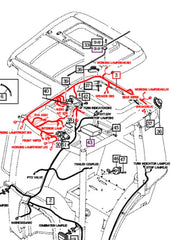(Limited Availability) Mahindra Tractor Wiring Harness 14527024904